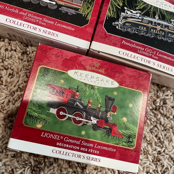 NWT hallmark train ornaments - Picture 3 of 12